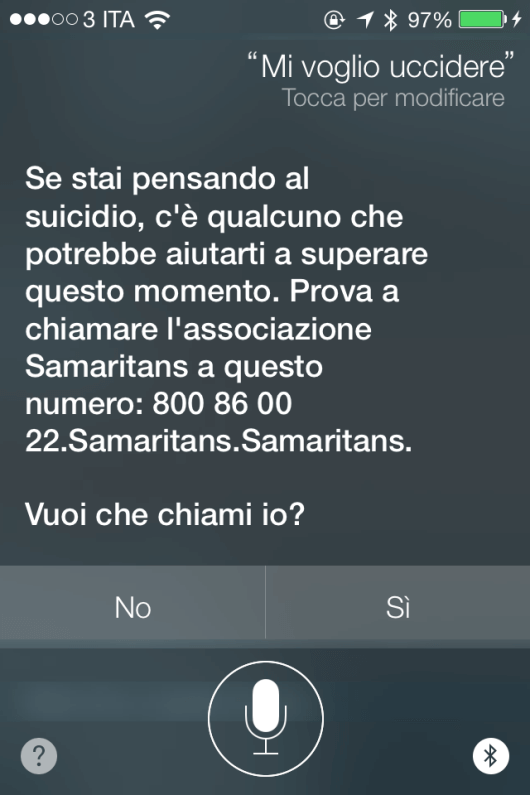 Apple Siri Si Aggiorna E Aiuta Chi Vuole Tentare Suididio Numeri Utili Per Crisi