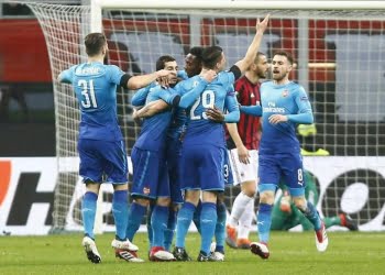 Arsenal_gruppo_gol_Milan_lapresse_2018