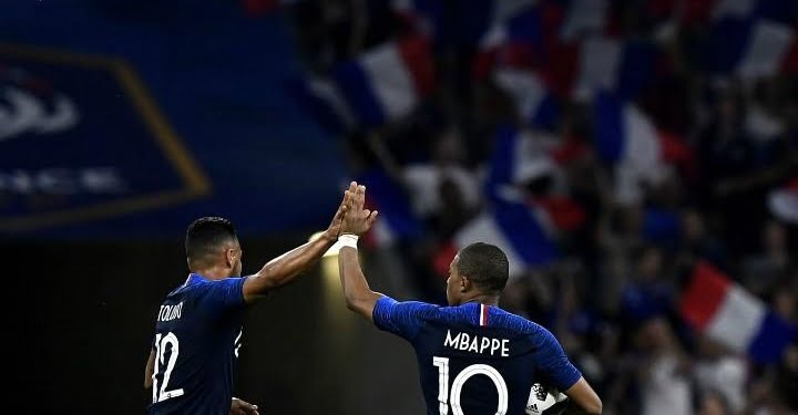 Giroud_Mbappe_Francia_gol_lapresse_2018