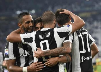 Higuain_Benatia_Mandzukic_Juventus_gruppo_lapresse_2017