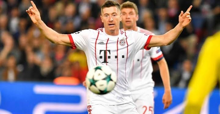 Lewandowski Bayern palla