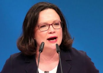 andrea_nahles_spd_germania_elezioni_lapresse_2018