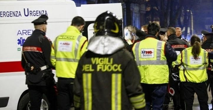 incidente_ambulanza_vigilidelfuoco_carabinieri_lapresse_2018