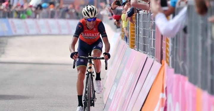 vincenzo nibali arrivo ciclismo Vuelta