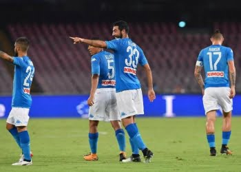 Albiol_gol_Napoli_amichevole_lapresse_2017