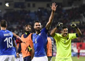 Candreva_Buffon_Italia_lapresse_2017