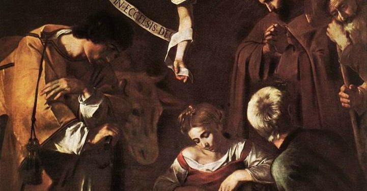 Caravaggio_Nativity