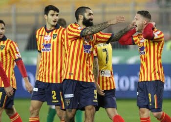 Cosenza_Caturano_Lecce_gol_lapresse_2017