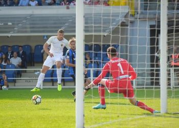 Dzeko_Berisha_Atalanta_Roma_lapresse_2018