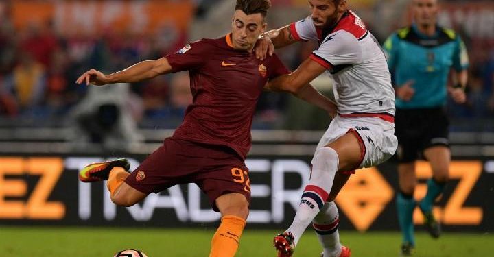 ElShaarawy_Roma_Crotone_lapresse_2017