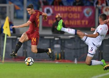 Florenzi_Stoian_Roma_Crotone_lapresse_2018