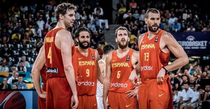 basket Spagna gruppo