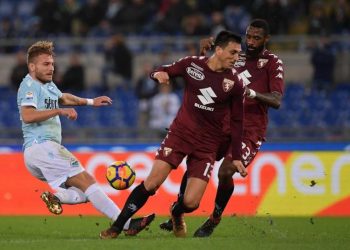 Immobile_Burdisso_Lazio_Torino_lapresse_2018