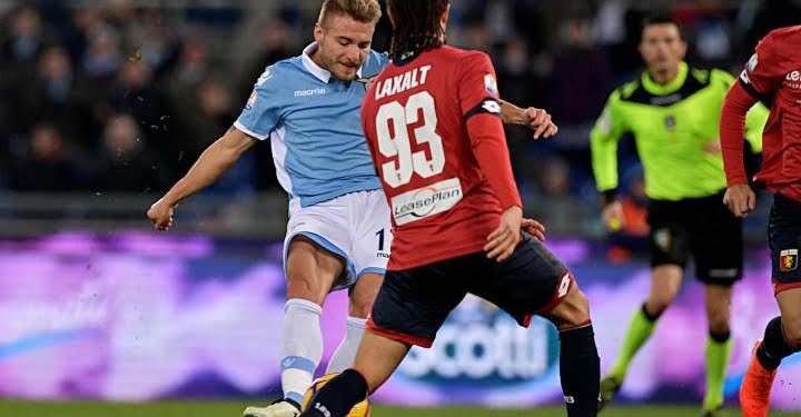 Immobile_Laxalt_Lazio_Genoa_lapresse_2017