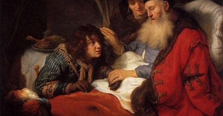 Isacco_benedice_Giacobbe_Govert_Flinck