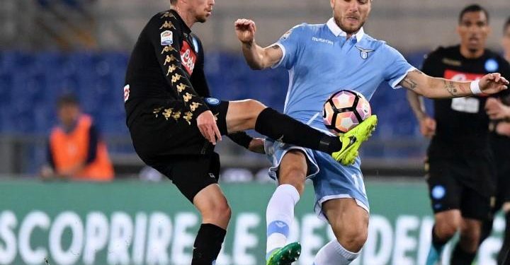 Jorginho_Immobile_Napoli_Lazio_lapresse_2017