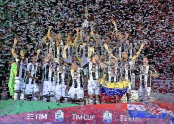 Juventus_CoppaItalia_festa_lapresse_2017