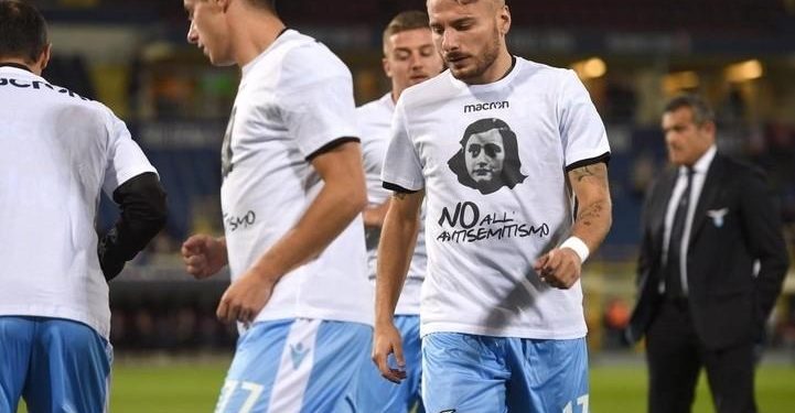 Lazio-Maglia_Anna_frank_Lapresse