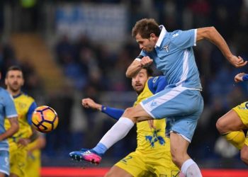 Lulic_tiro_Lazio_Chievo_lapresse_2017