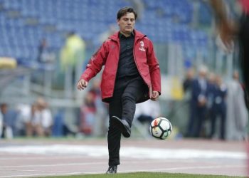 Montella_Pallone_calcio_Milan_lapresse_2017