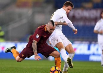 Nainggolan_Pasalic_Roma_Milan_lapresse_2017