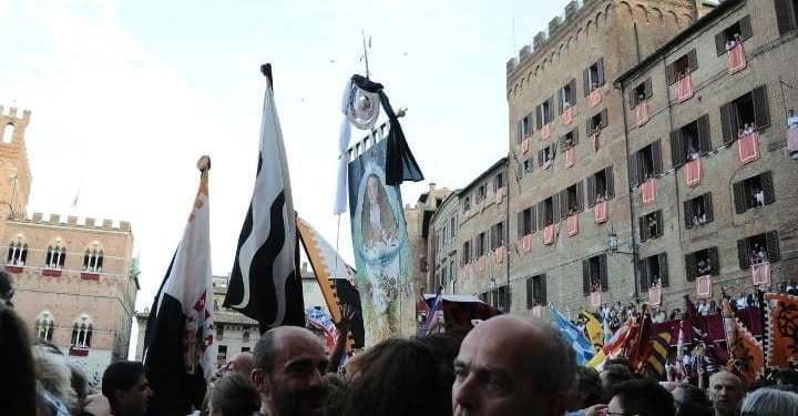 Palio Siena piazza