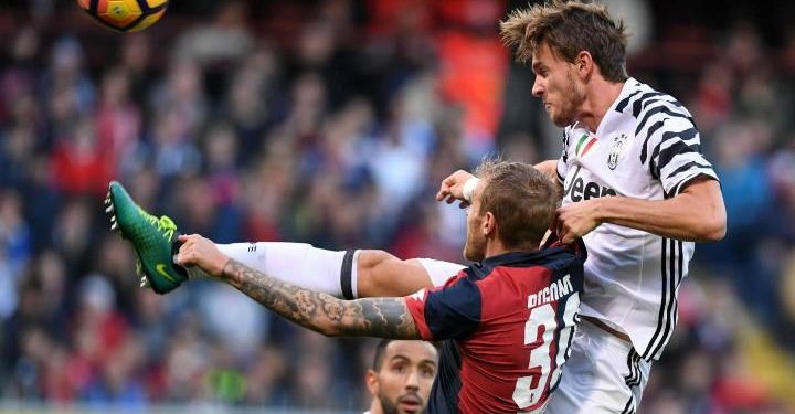 Rugani_Rigoni_Genoa_Juventus_lapresse_2017