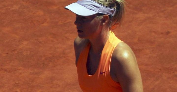 Sharapova_arancione_Madrid_lapresse_2017