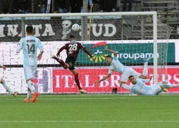 Sprocati_gol_Entella_Salernitana_lapresse_2018