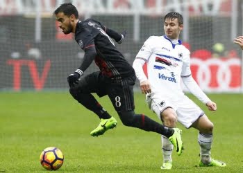 Suso_Milan_Sampdoria_lapresse_2017