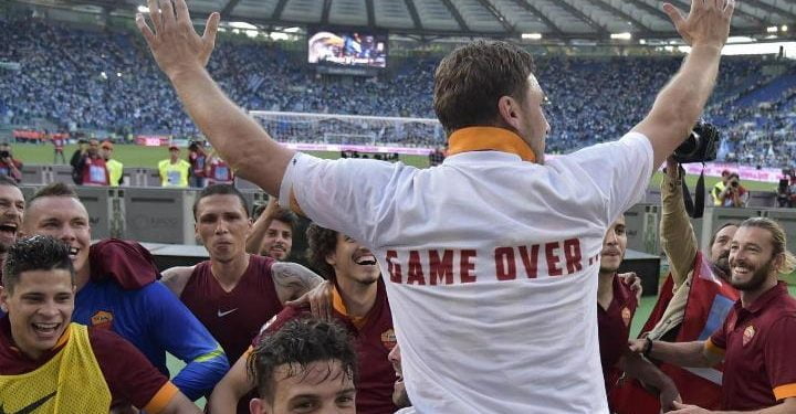 Totti_GameOver_Roma_lapresse_2017