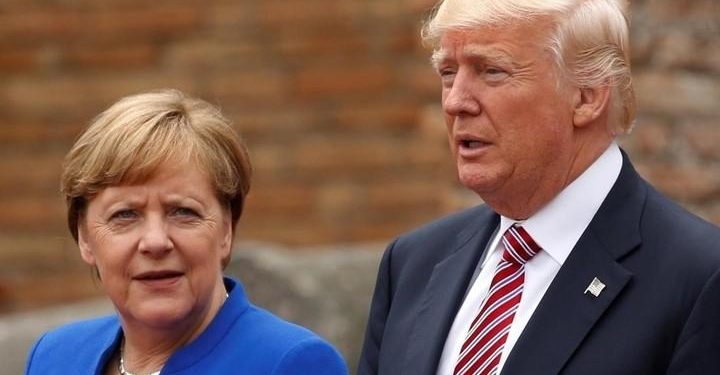 Trump_Merkel_g7_Lapresse