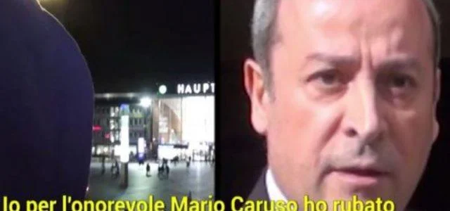 Onorevole Caruso Video eletto con brogli tra gli italiani all