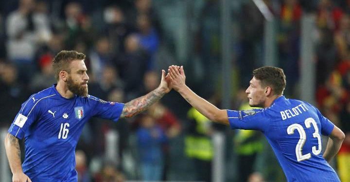 derossi_belotti_nazionale_qualificazioni_lapresse_2016