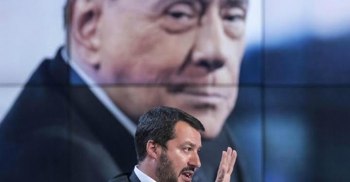 matteo_salvini_silvio_berlusconi_lega_forza_italia_centrodestra_porta_lapresse_2017