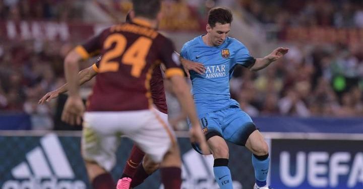 messi_florenzi_roma_barcellona_lapresse