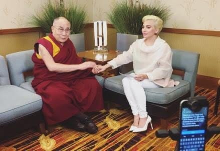 LadyGaga_DalaiLama