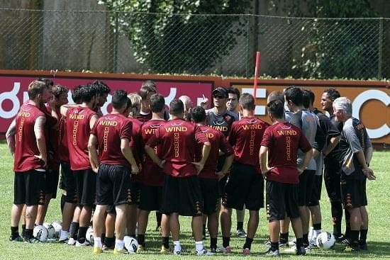 Roma_allenamento