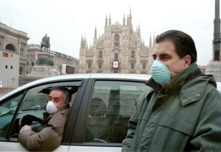 smog-mascherine-inquinamento-milano