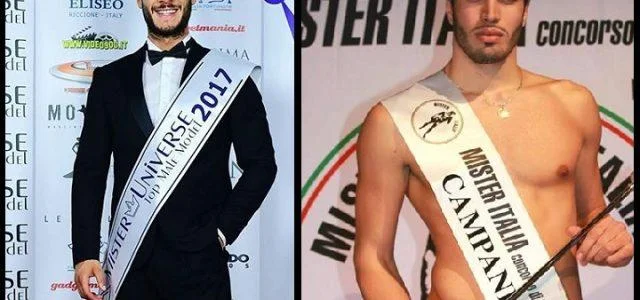 Luciano Punzo e Michele De Falco Iovane Mister Italia 2017 e