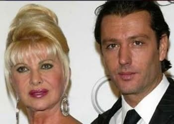 Rossano Rubicondi quando era sposato con Ivana Trump