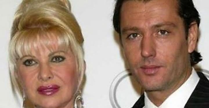 Rossano Rubicondi quando era sposato con Ivana Trump