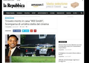 will_smith_morto_bufala_repubbica_fake_news_2017