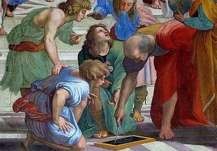 Manara_euclide_raffaello_scuola_atene_439x302_better_ok