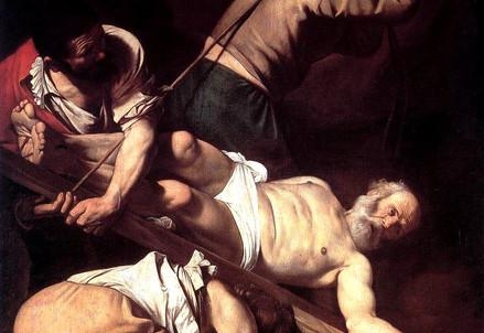 caravaggio_crocifissionepietroR439