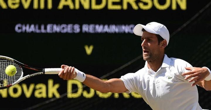 Djokovic tennis Wimbledon