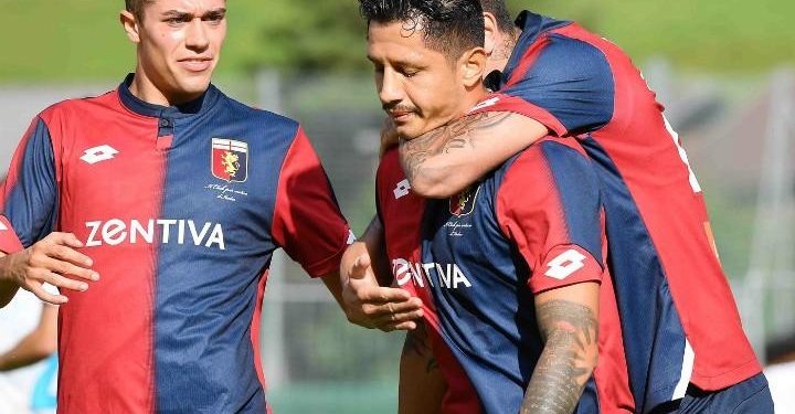 Lapadula_Genoa_gol_amichevole_lapresse_2018