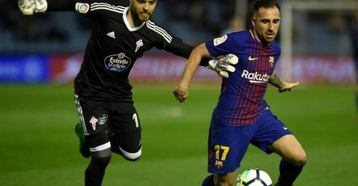 Paco_Alcacer_Barcellona_Celta_lapresse_2018