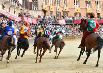 Palio Siena retro