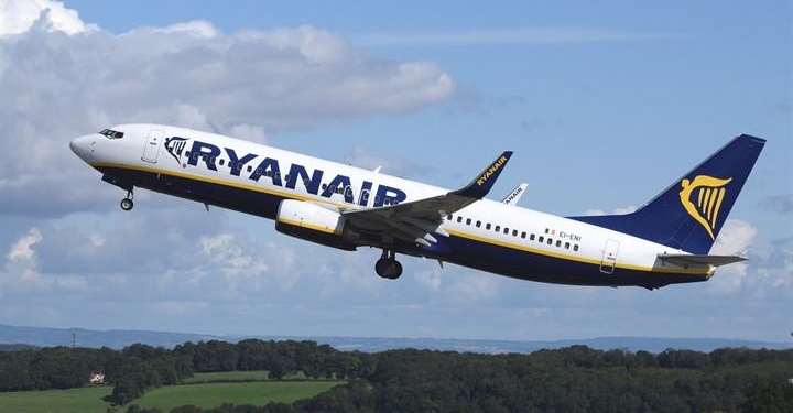 Ryanair, immagine di repertorio